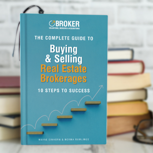 Book cover of Buying & Selling Real Estate Brokerages.